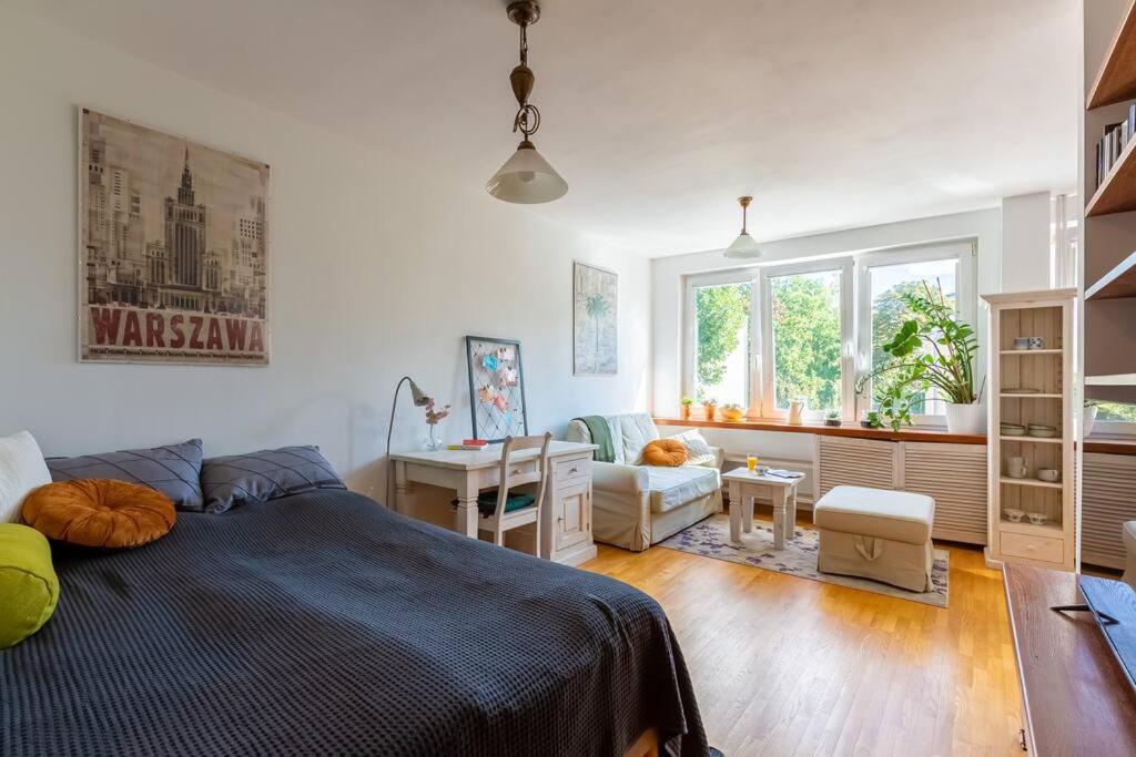 Cozy, Bright, Comfy Studio Next To The Old Town. Apartment Варшава Екстериор снимка